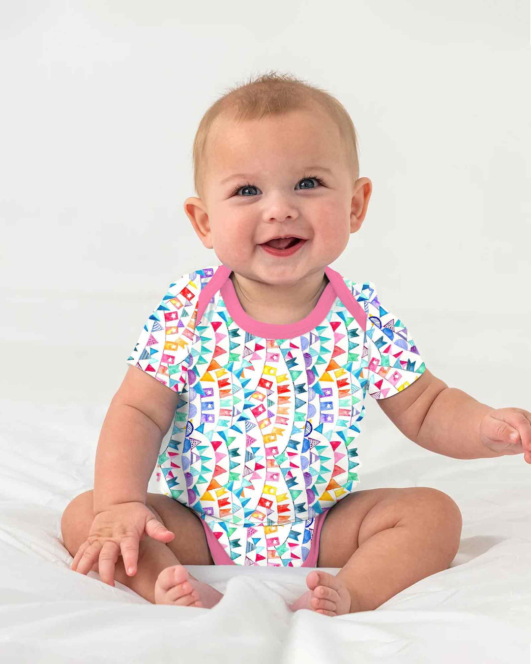 Gerippte Babykleidung mit individuellem Foto - Weich &amp; Skizzenhaft