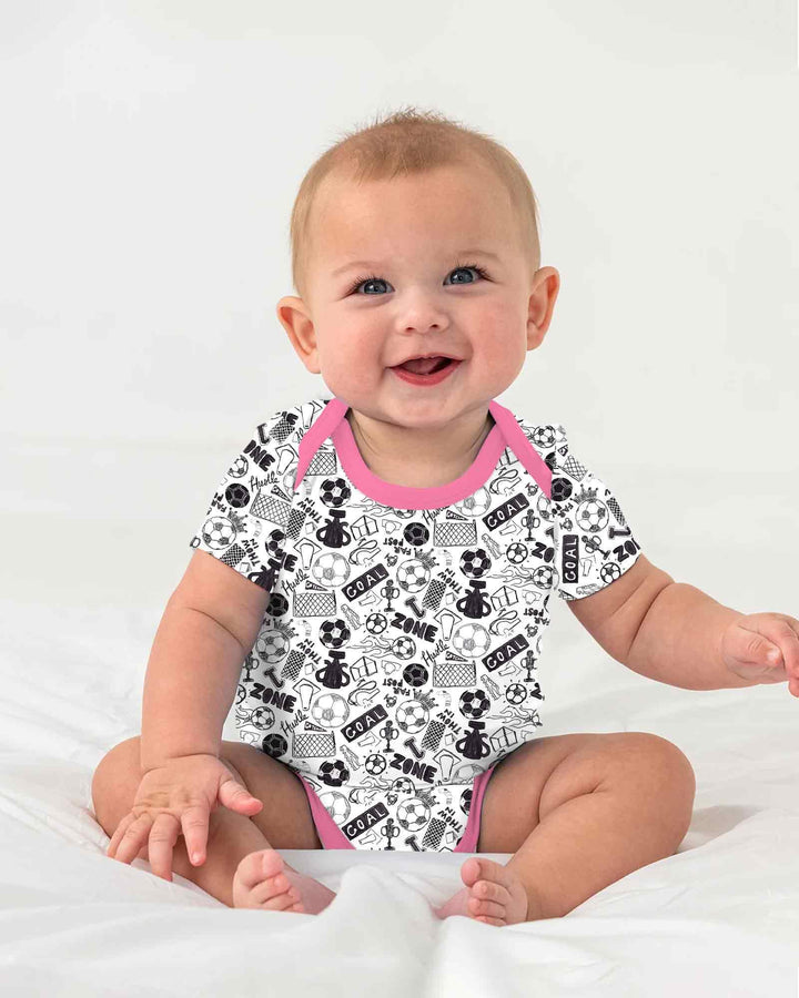 Soccer Doodle Bamboo BodySuit