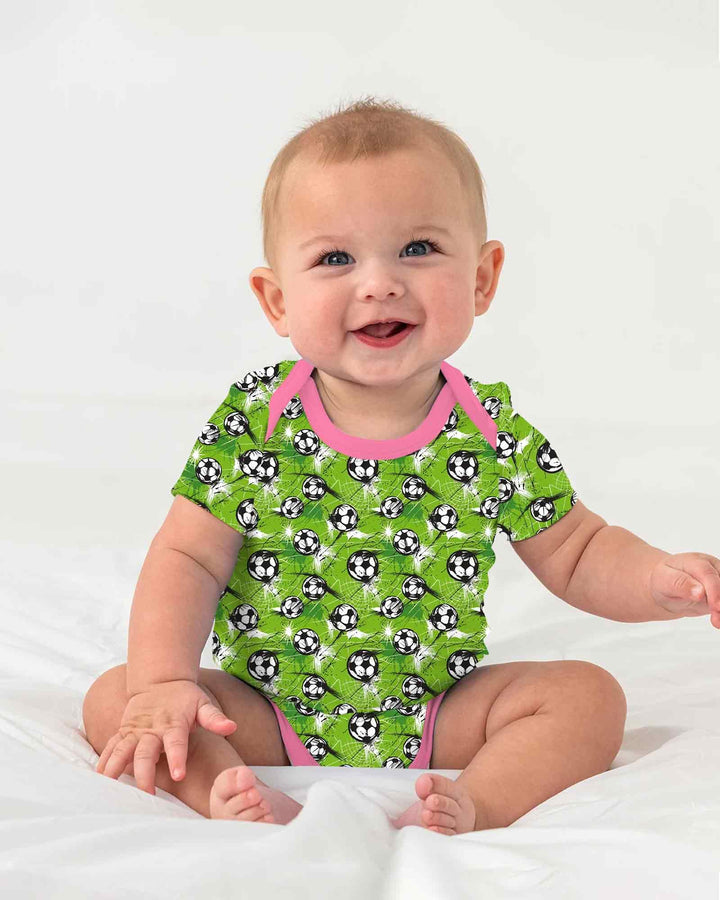 Gerippte Babykleidung mit individuellem Foto - Weich &amp; Skizzenhaft