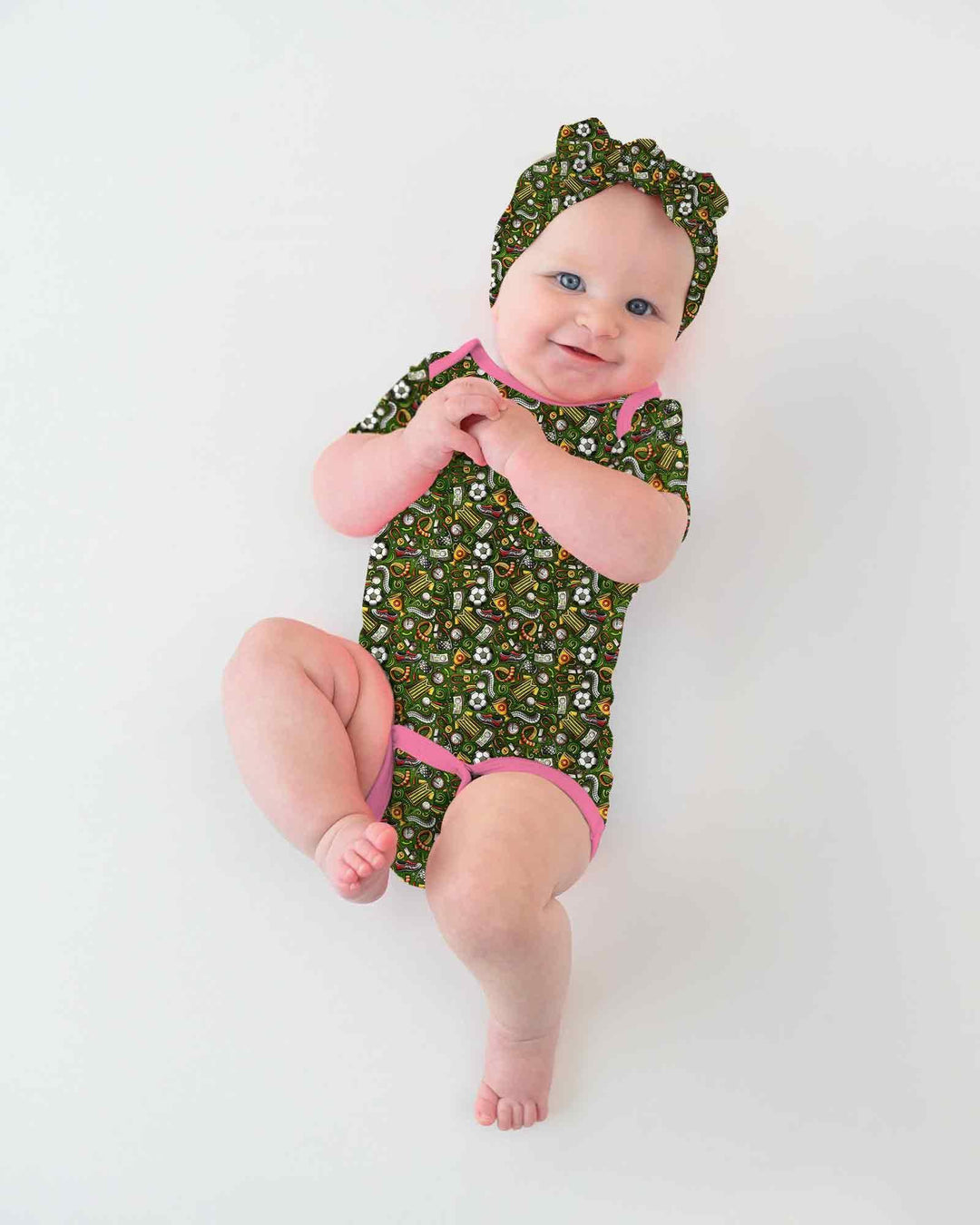 Gerippte Babykleidung mit individuellem Foto - Weich &amp; Skizzenhaft
