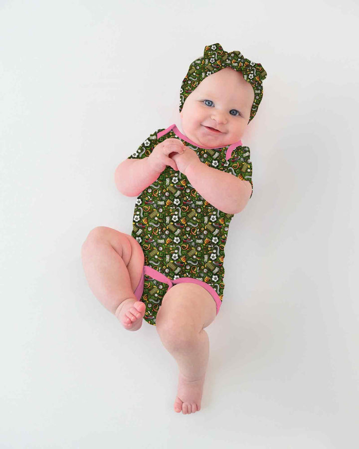 Gerippte Babykleidung mit individuellem Foto - Weich &amp; Skizzenhaft