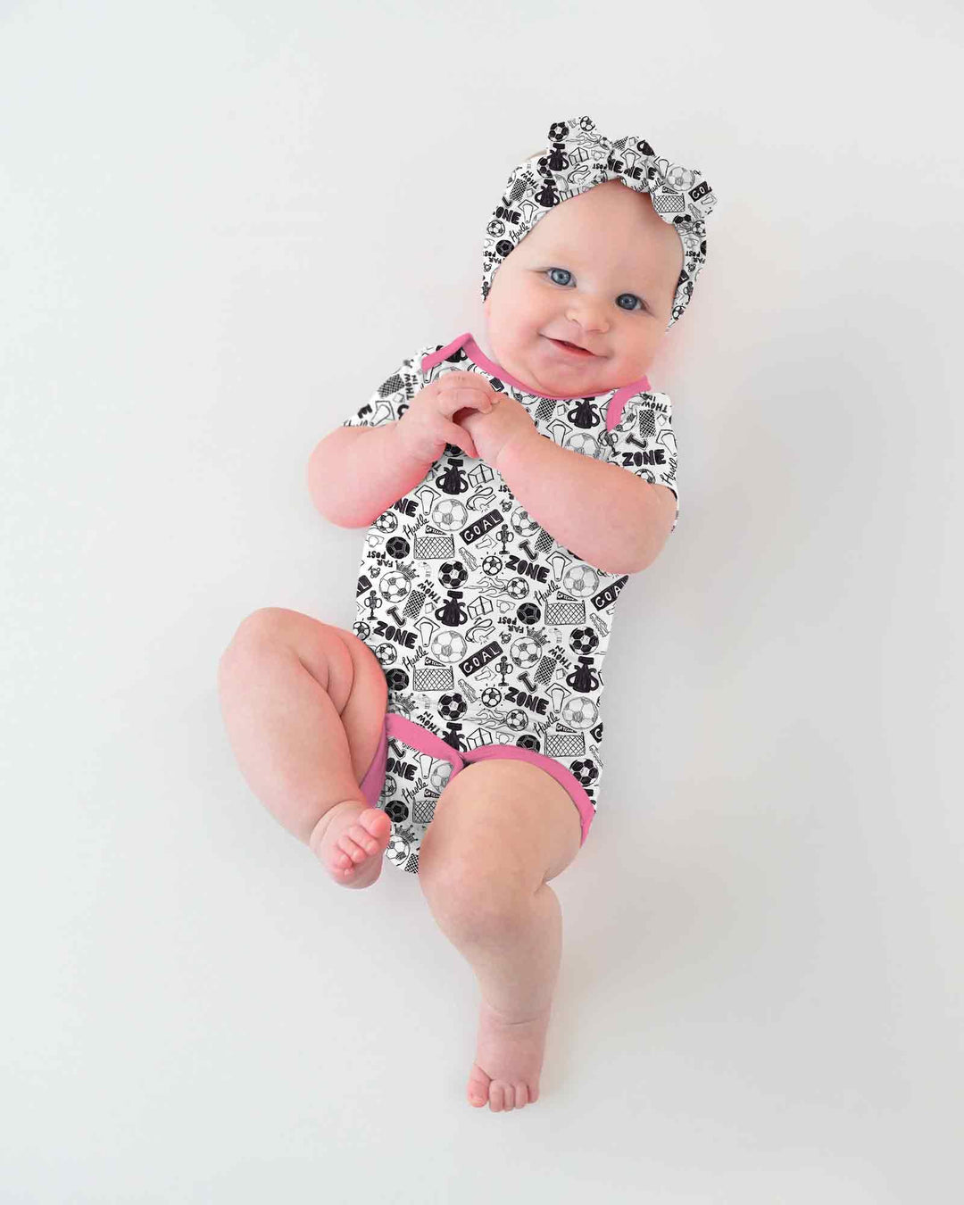 Soccer Doodle Bamboo BodySuit