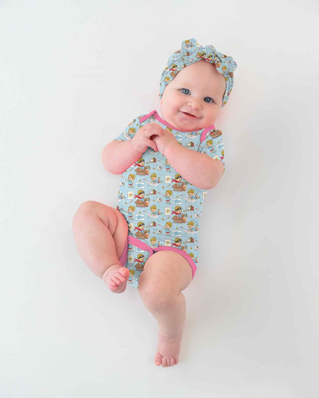 Gerippte Babykleidung mit individuellem Foto - Weich &amp; Skizzenhaft