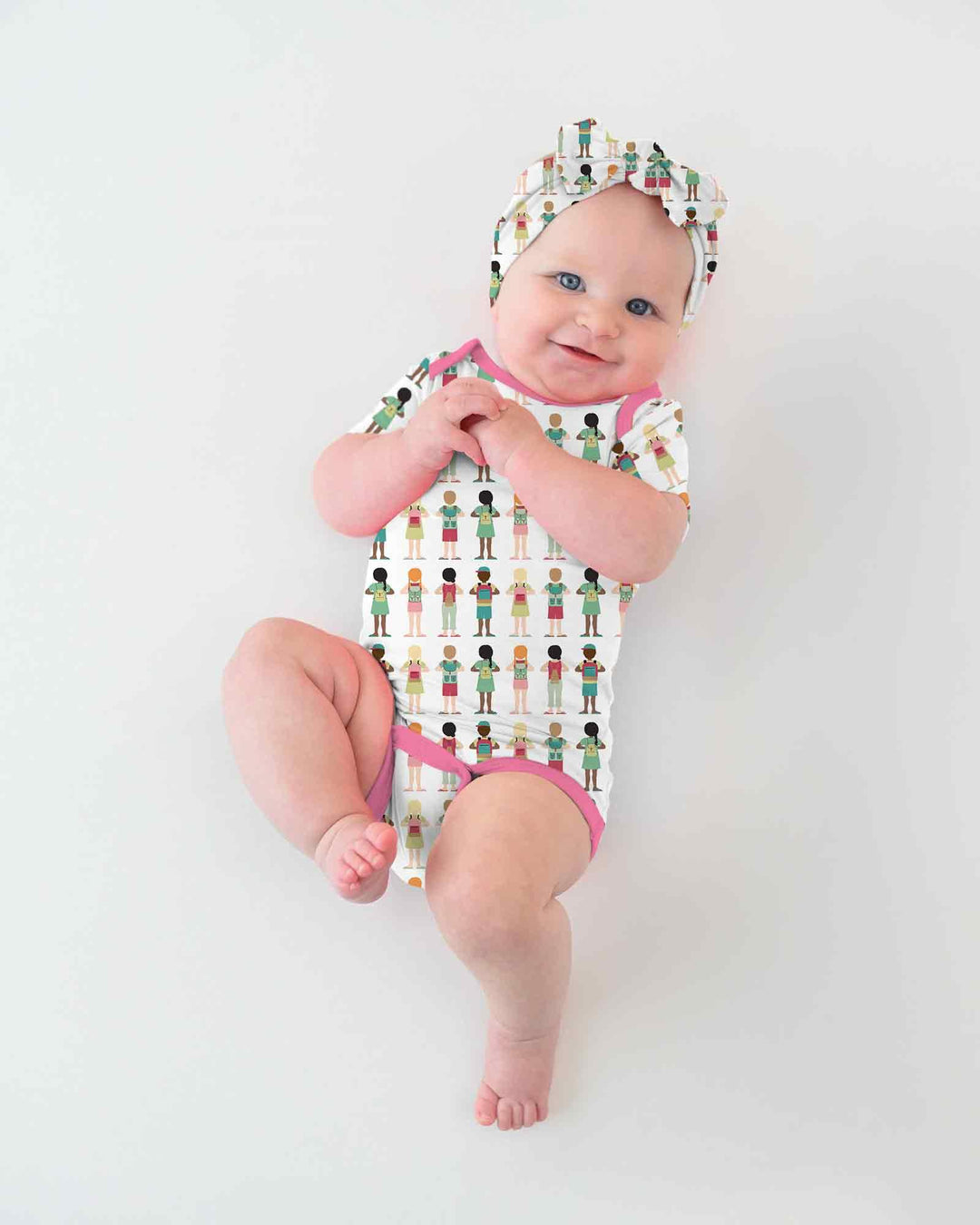 Gerippte Babykleidung mit individuellem Foto - Weich &amp; Skizzenhaft