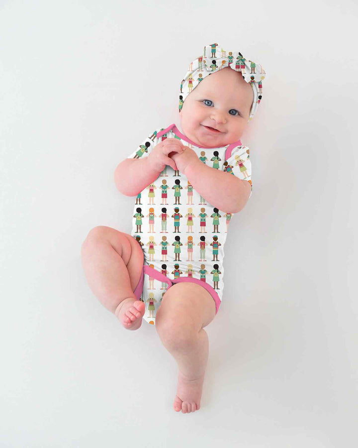Gerippte Babykleidung mit individuellem Foto - Weich &amp; Skizzenhaft