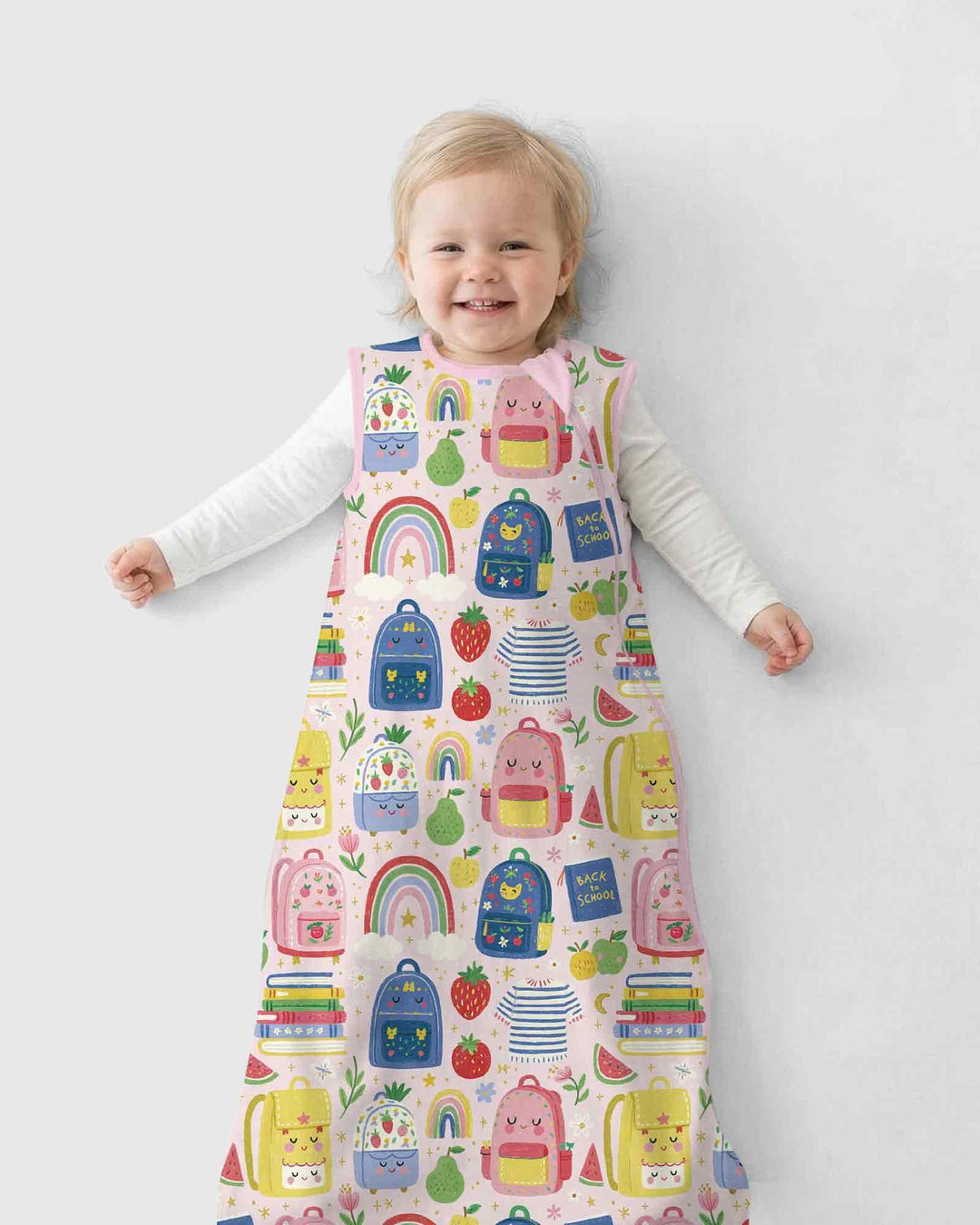 Sweet Rainbow School Adventure Bamboo Sleep Bag