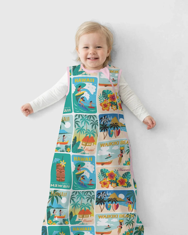 Aloha Postcard Paradise Bamboo Sleep Bag