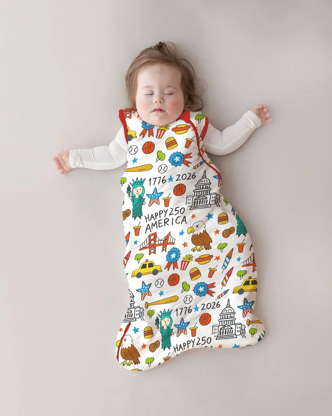 Happy 250 America 7626 Bamboo Sleep Bag