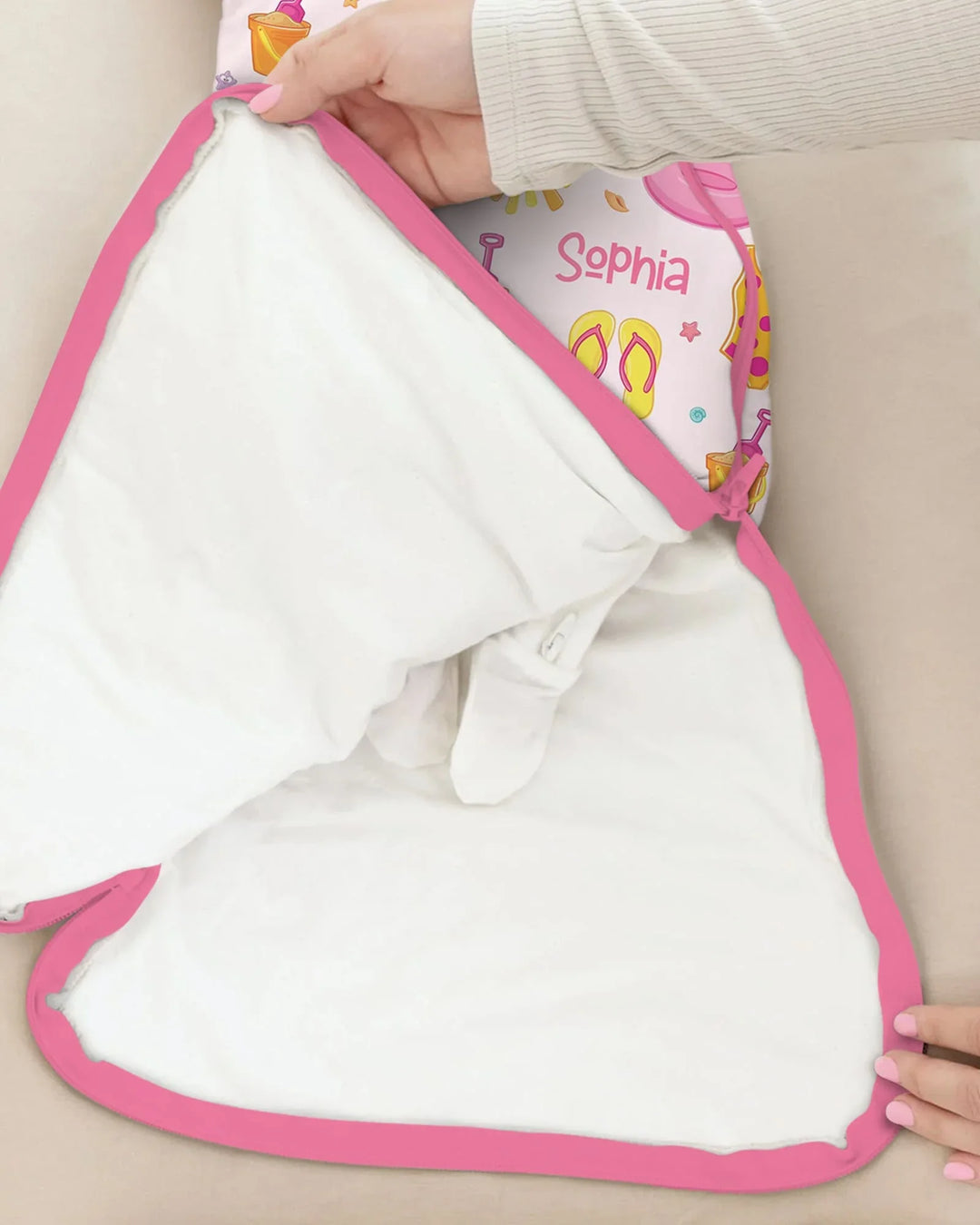 Vorlage für benutzerdefinierten Schlafsack