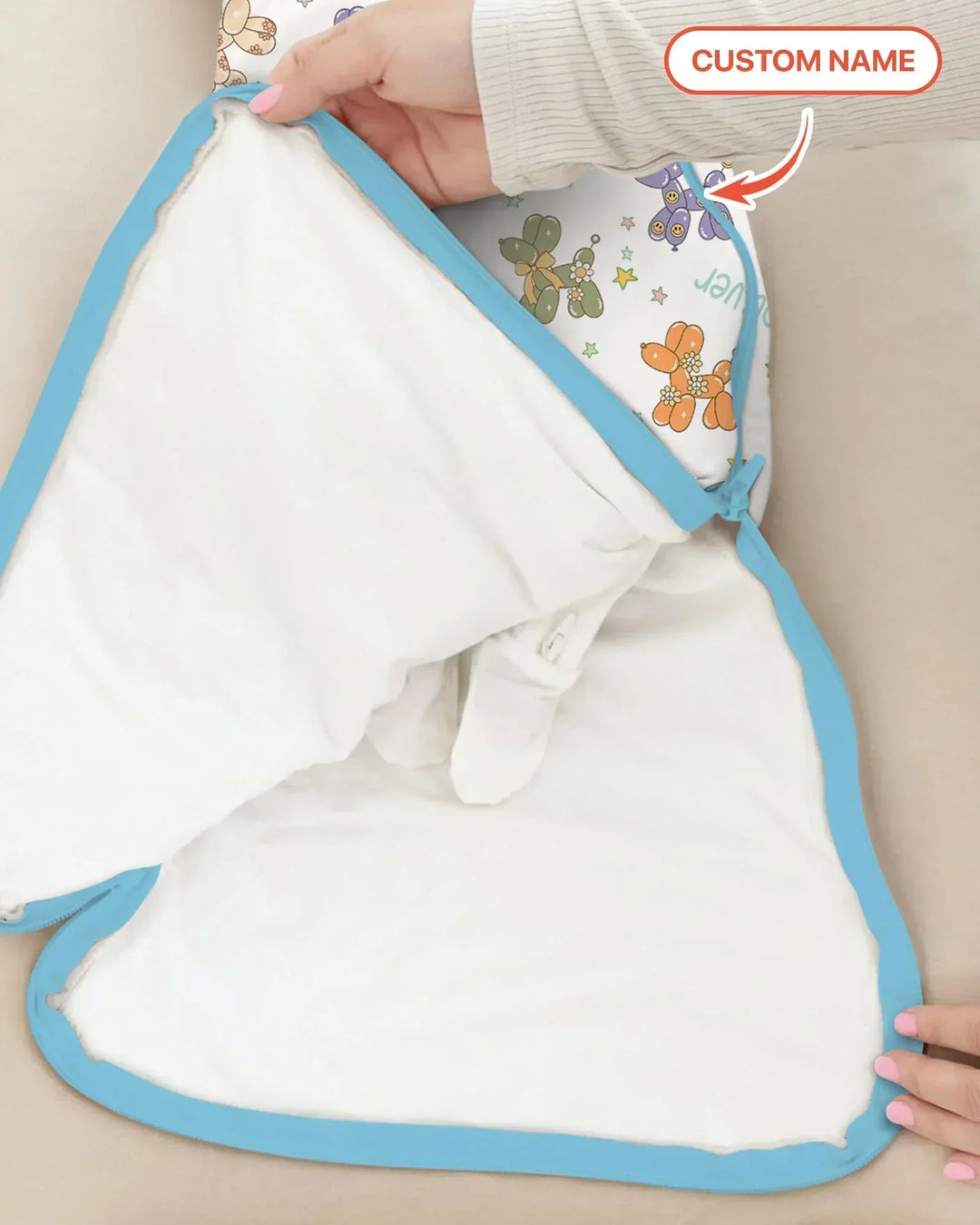 Vorlage für benutzerdefinierten Schlafsack