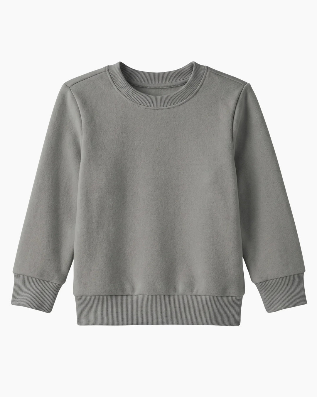 Solid Color Bamboo Crewneck Sweatshirt