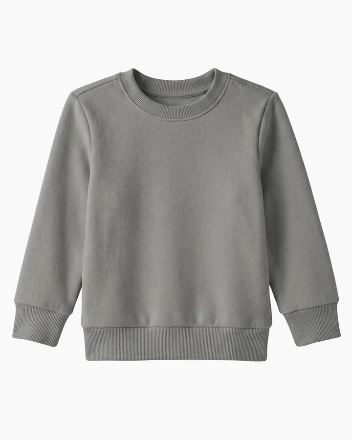 Solid Color Bamboo Crewneck Sweatshirt