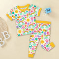 Summer Sunshine Two Piece Short Sleeve Pajama Set , Summer Sunshine Two Piece Short Sleeve Pajama Set - 12-18M