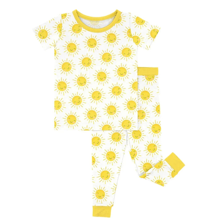 Sunshine Two Piece Short Sleeve Pajama Set , Sunshine Two Piece Short Sleeve Pajama Set - 12-18M