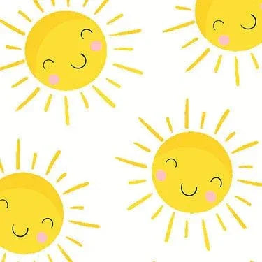 Sunshine Zippered Footie Romper , Sunshine Zippered Footie Romper - Newborn