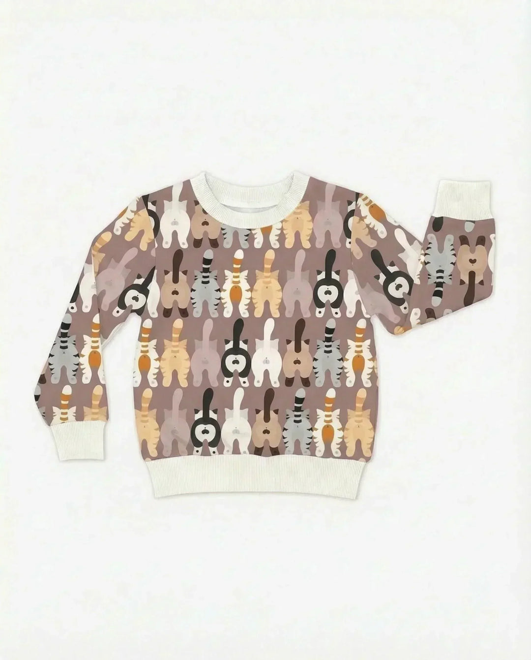 Cheeky Tails Bambus-Rundhals-Sweatshirt