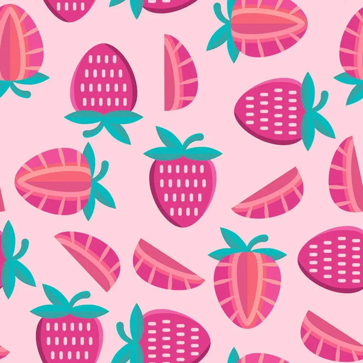 Sweet Strawberries Shorty Zippered Romper , Sweet Strawberries Shorty Zippered Romper - 0-3M