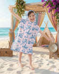Sommer Toile Bambus Schwimm-Poncho