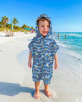 Blue Sail La Vie Family Matching Bamboo Swim Poncho
