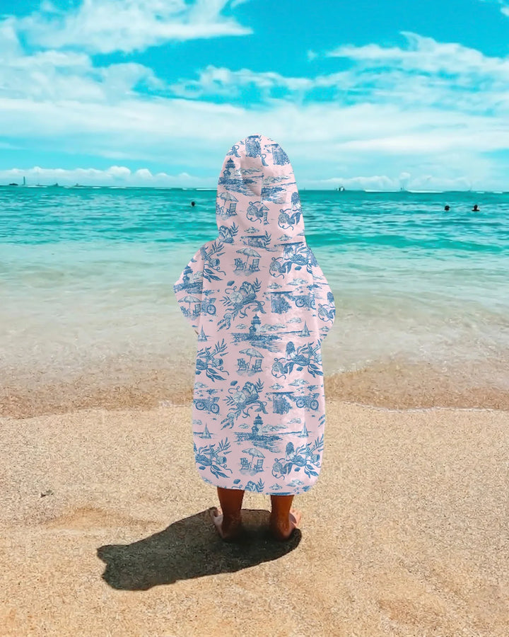 Sommer Toile Bambus Schwimm-Poncho