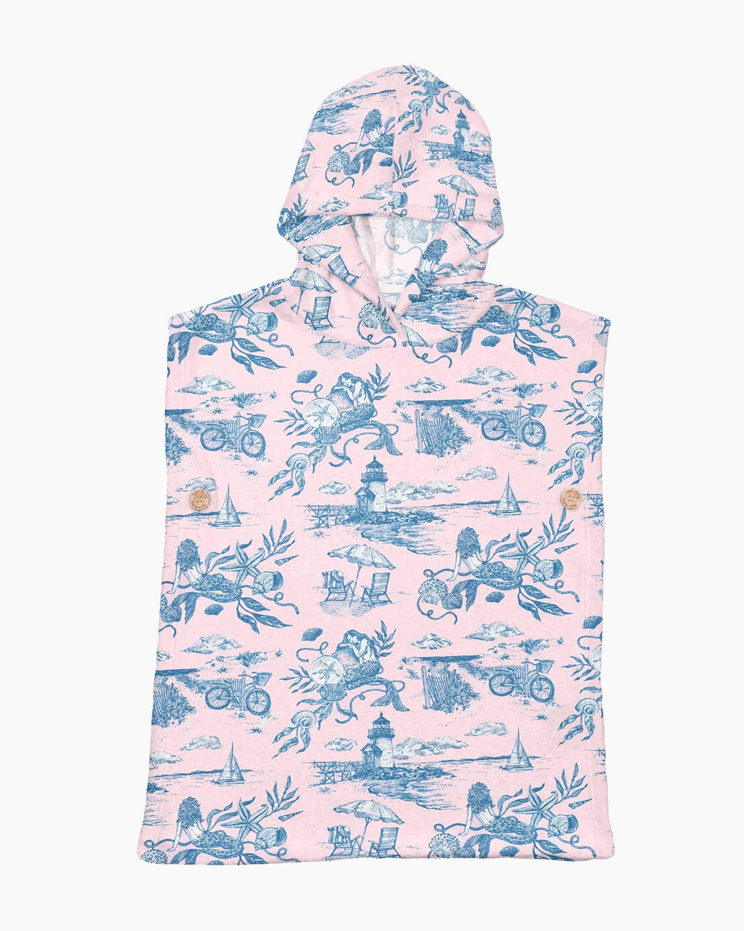 Sommer Toile Bambus Schwimm-Poncho