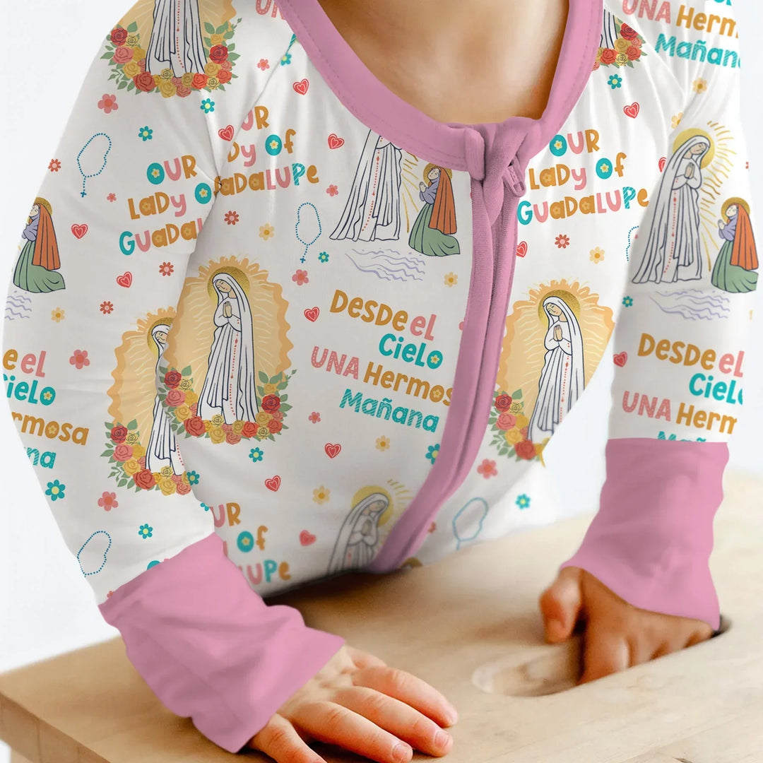 Gerippte Babykleidung mit individuellem Foto - Weich &amp; Skizzenhaft