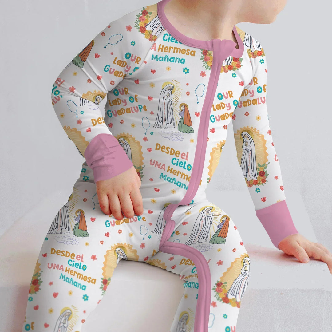 Gerippte Babykleidung mit individuellem Foto - Weich &amp; Skizzenhaft
