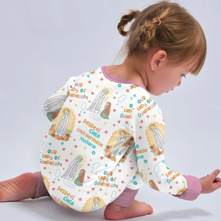 Gerippte Babykleidung mit individuellem Foto - Weich &amp; Skizzenhaft