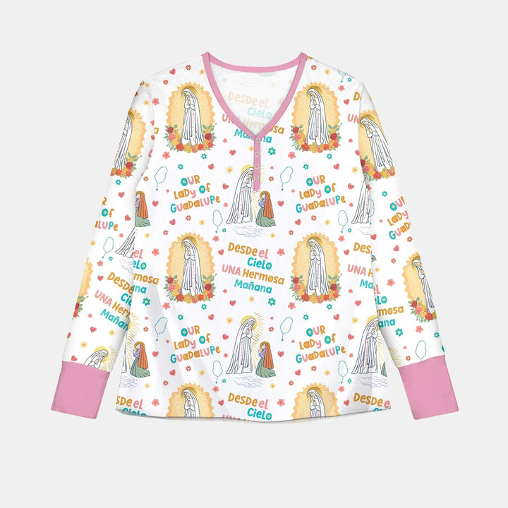 Vorlage für individuelles Damen-Pyjama-Set