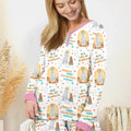 Vorlage für individuelles Damen-Pyjama-Set