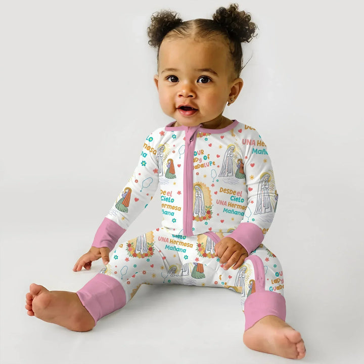 Gerippte Babykleidung mit individuellem Foto - Weich &amp; Skizzenhaft