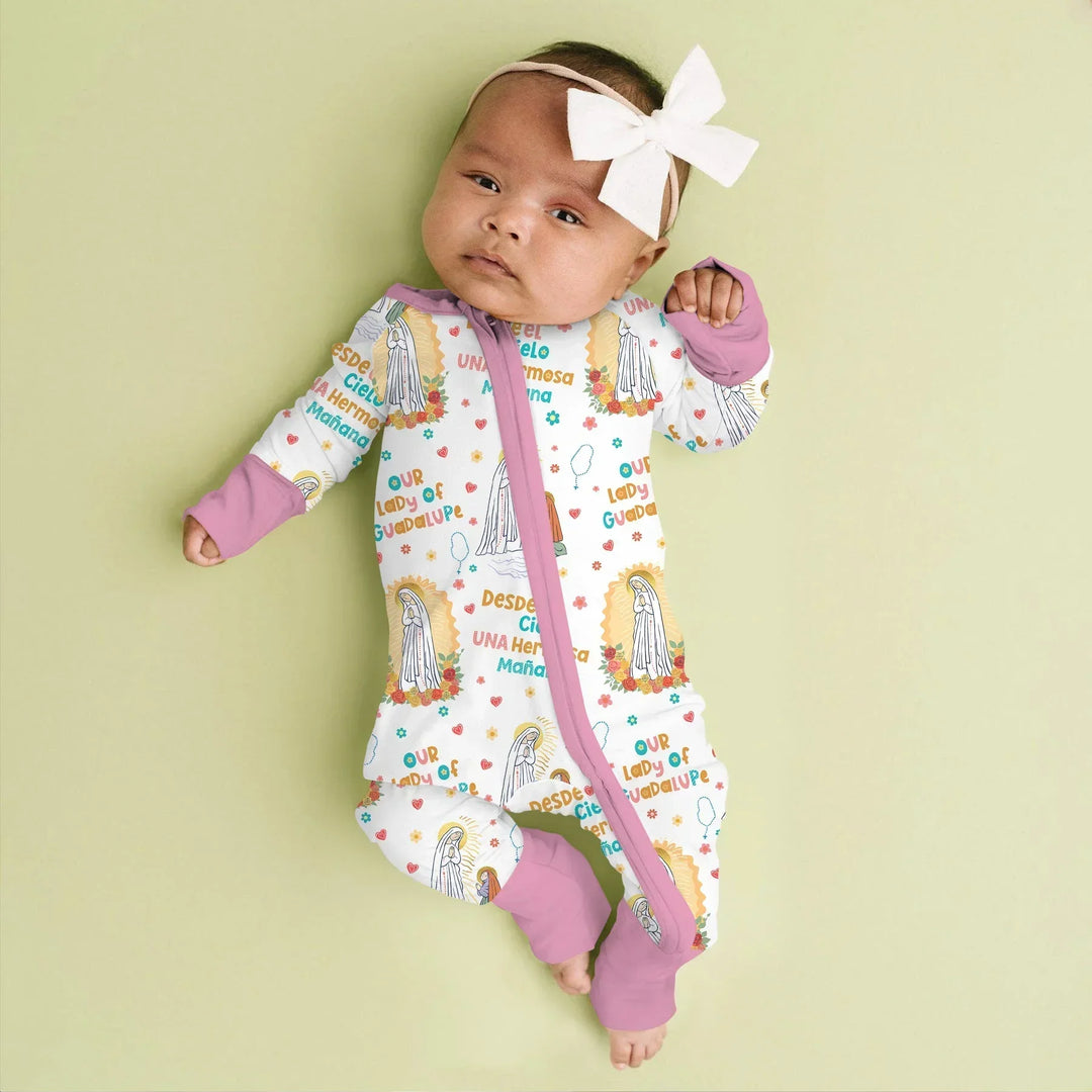 Gerippte Babykleidung mit individuellem Foto - Weich &amp; Skizzenhaft