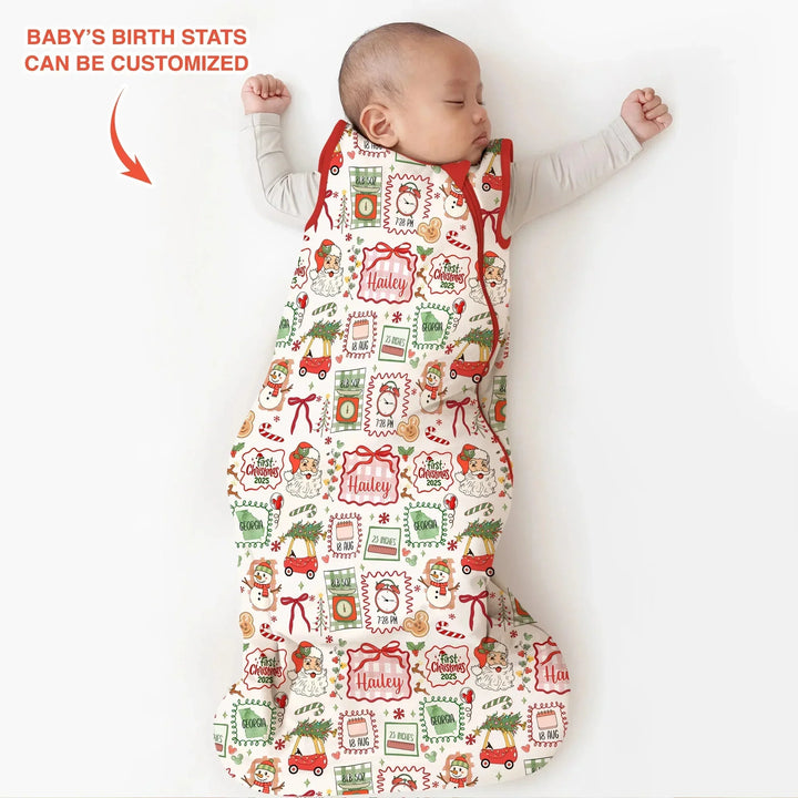 The Little Retro Dreamer First Christmas 2025 Sleep Bag , The Little Retro Dreamer First Christmas 2025 Sleep Bag - XS / 0.5 TOG