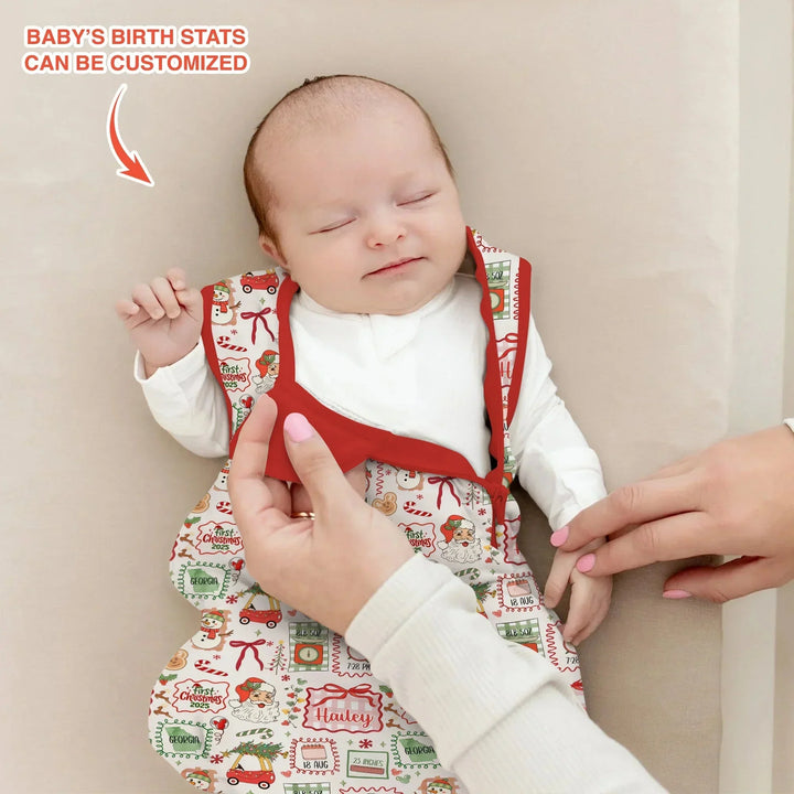 The Little Retro Dreamer First Christmas 2025 Sleep Bag , The Little Retro Dreamer First Christmas 2025 Sleep Bag - XS / 0.5 TOG