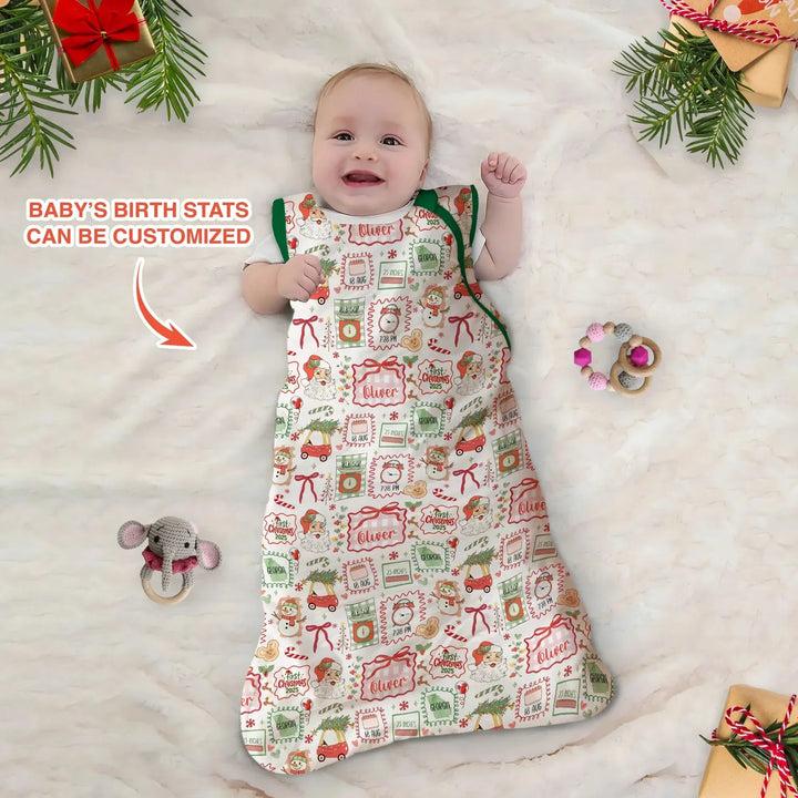 The Little Retro Dreamer First Christmas 2025 Sleep Bag , The Little Retro Dreamer First Christmas 2025 Sleep Bag - XS / 0.5 TOG