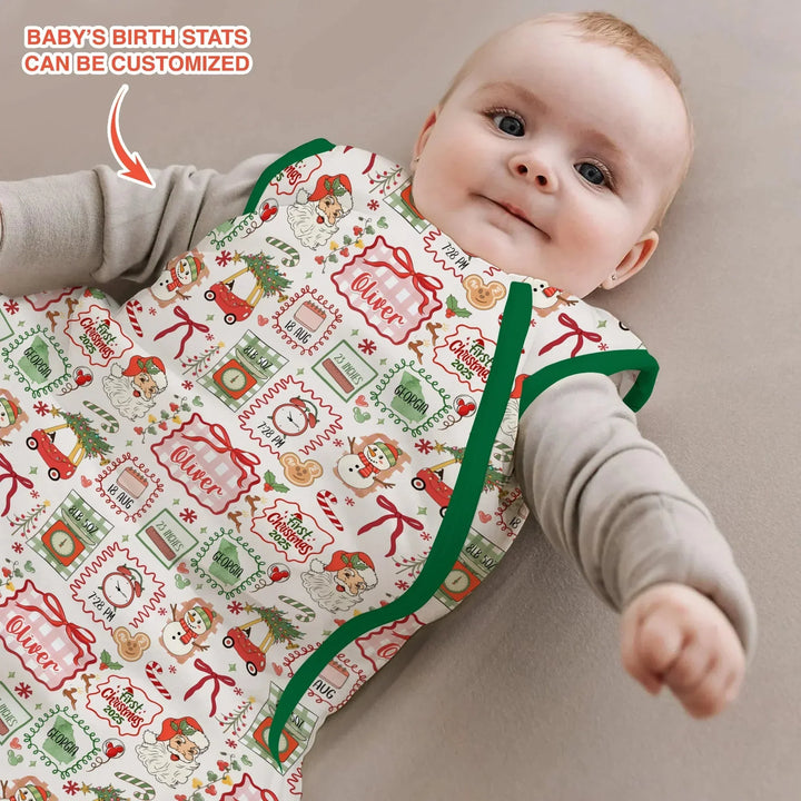The Little Retro Dreamer First Christmas 2025 Sleep Bag , The Little Retro Dreamer First Christmas 2025 Sleep Bag - XS / 0.5 TOG
