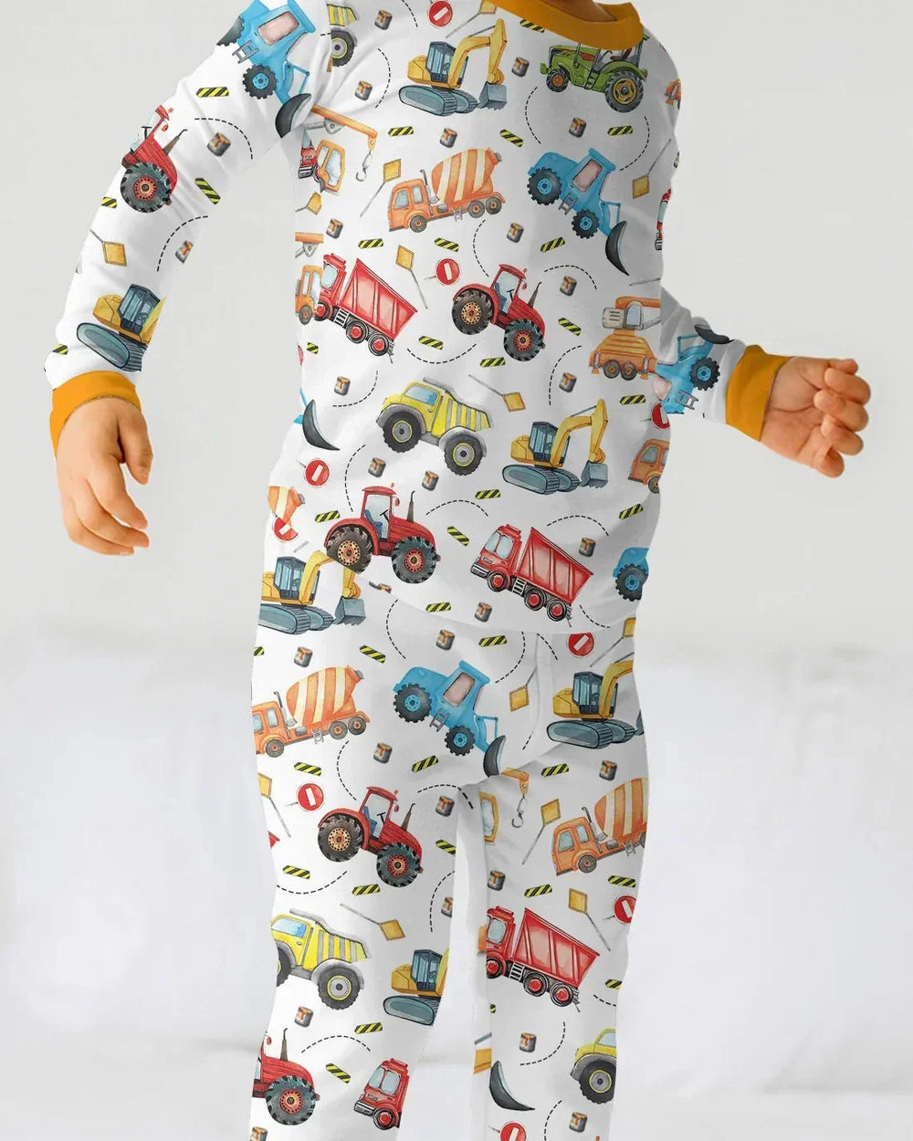Tiny Builders Two Piece Long Sleeve Pajama Set , Tiny Builders Two Piece Long Sleeve Pajama Set - 12-18M