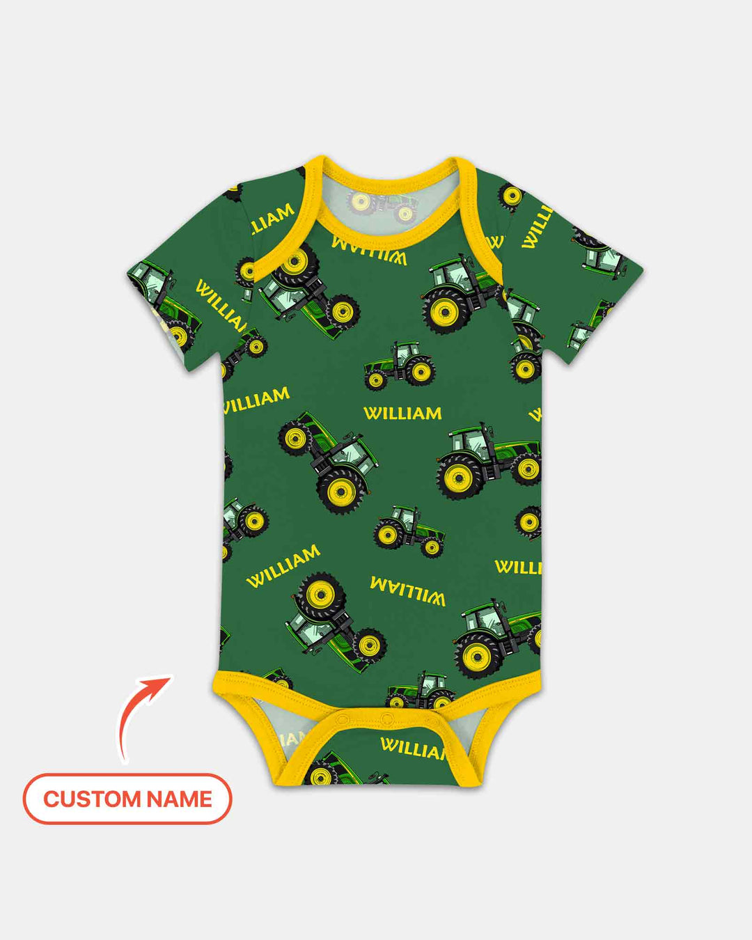 Gerippte Babykleidung mit individuellem Foto - Weich &amp; Skizzenhaft