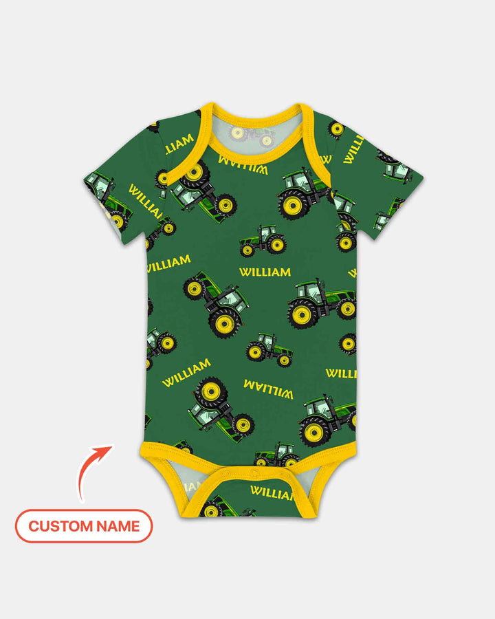 Gerippte Babykleidung mit individuellem Foto - Weich &amp; Skizzenhaft