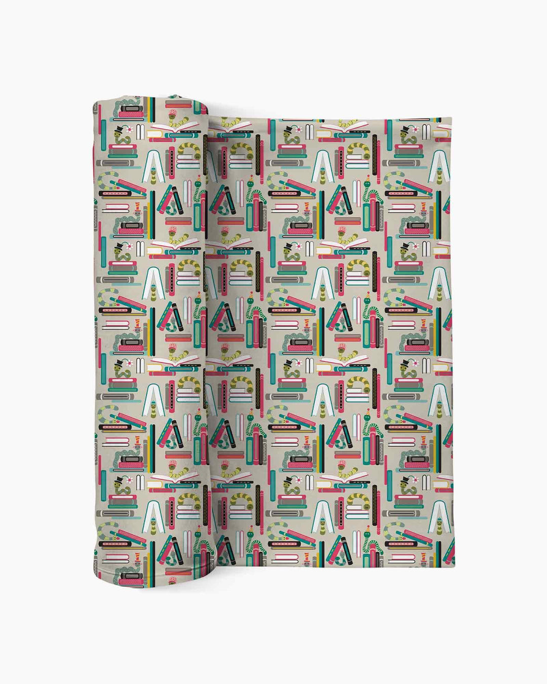 Bookworm Adventures swaddle blanket