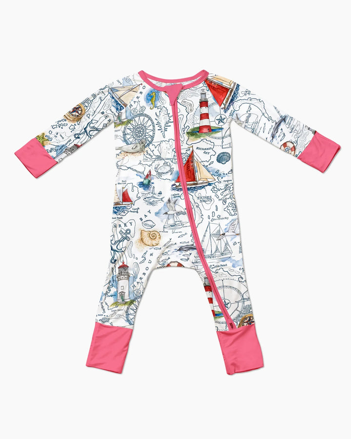 Seaside Adventure Map Bamboo Convertible Zippy
