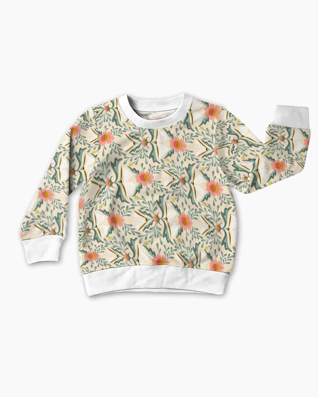 Sweatshirt mit Rundhalsausschnitt aus Bambusfaser