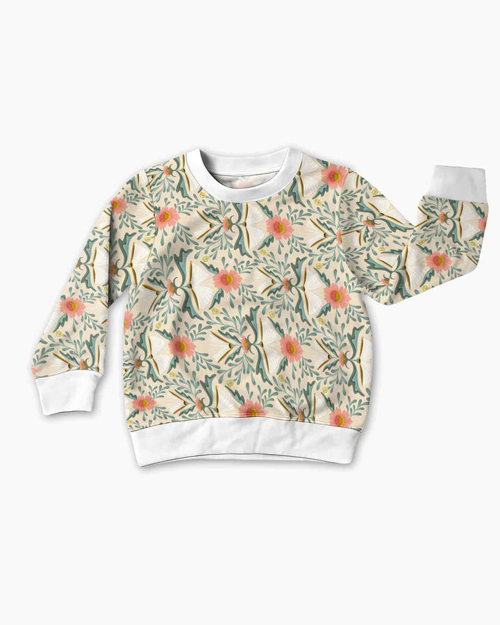 Sweatshirt mit Rundhalsausschnitt aus Bambusfaser