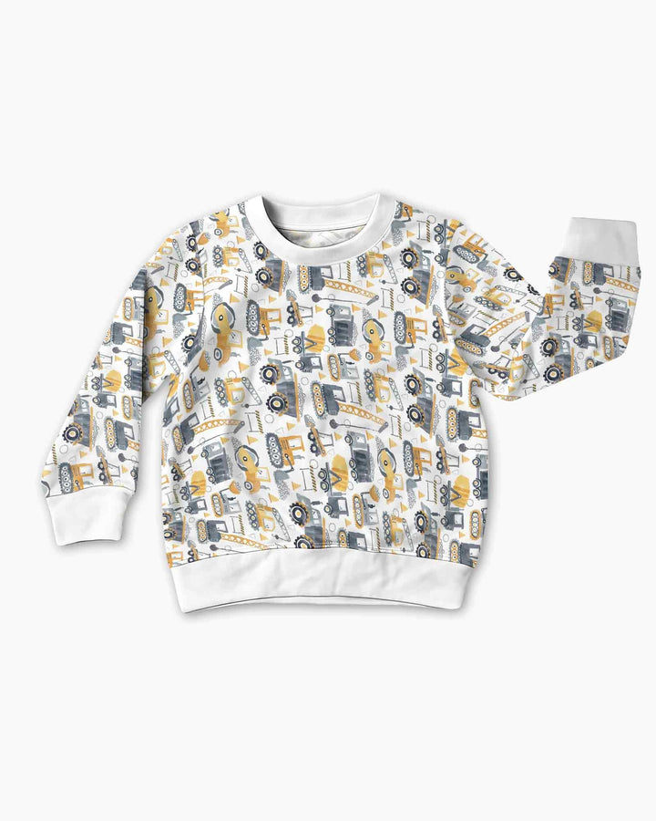 Sweatshirt mit Rundhalsausschnitt aus Bambusfaser