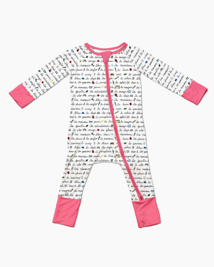 French Classroom Notes Bamboo Convertible Zippy