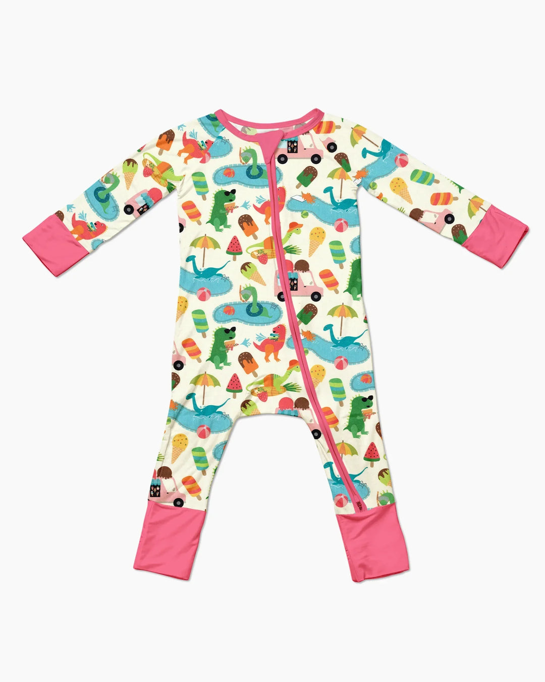 Dino Summer Splash Bamboo Convertible Zippy