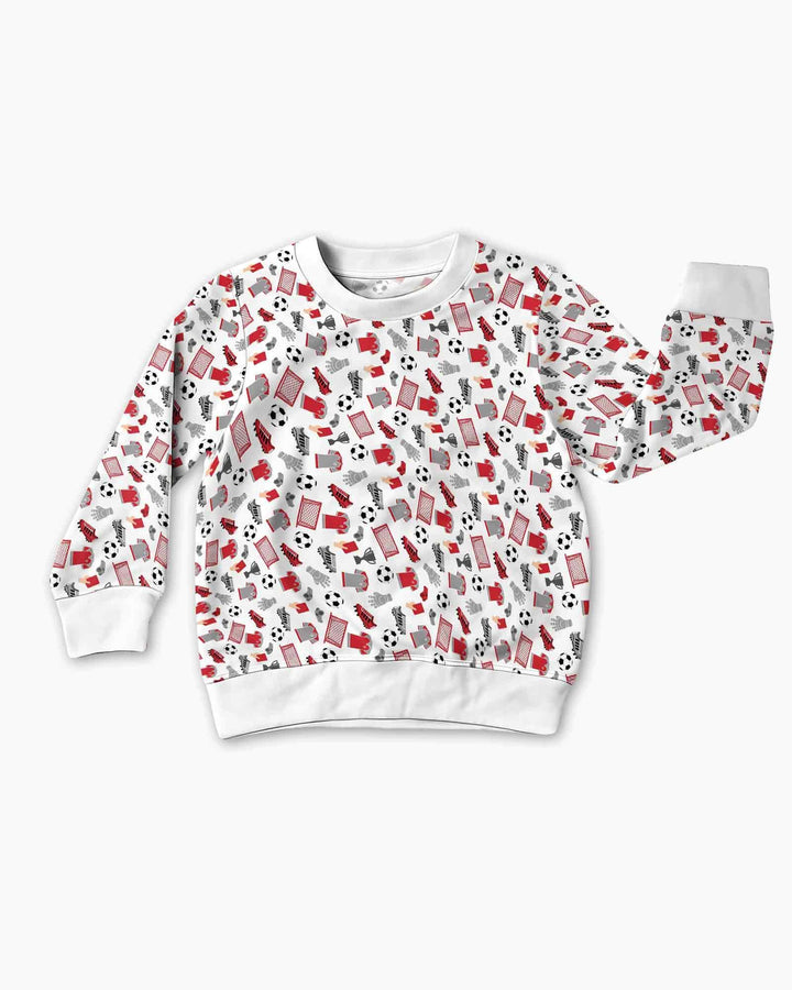 Sweatshirt mit Rundhalsausschnitt aus Bambusfaser