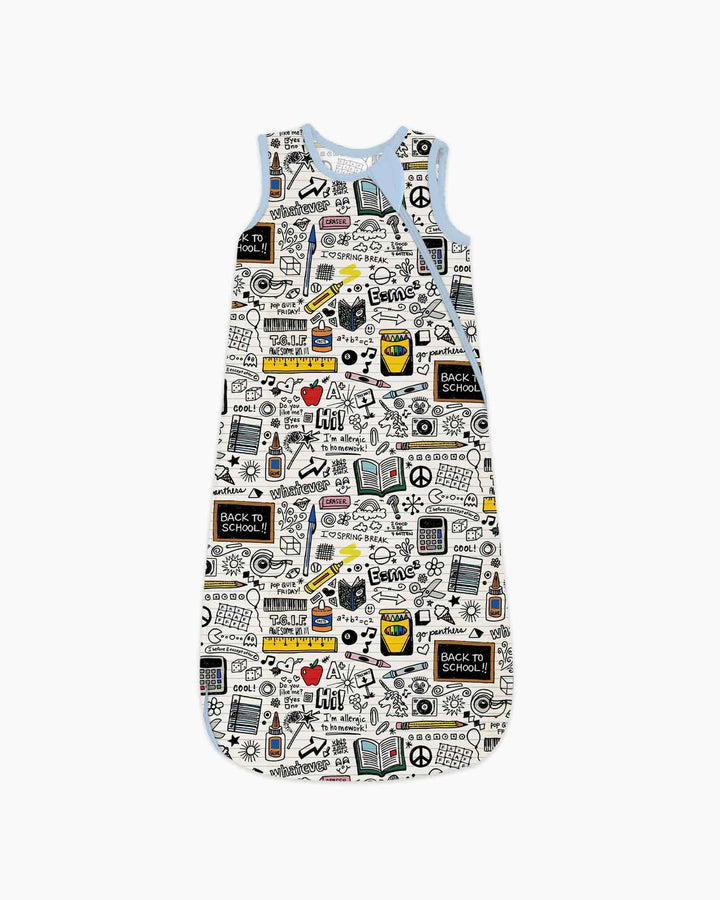 School Days Doodles Bamboo Sleep Bag