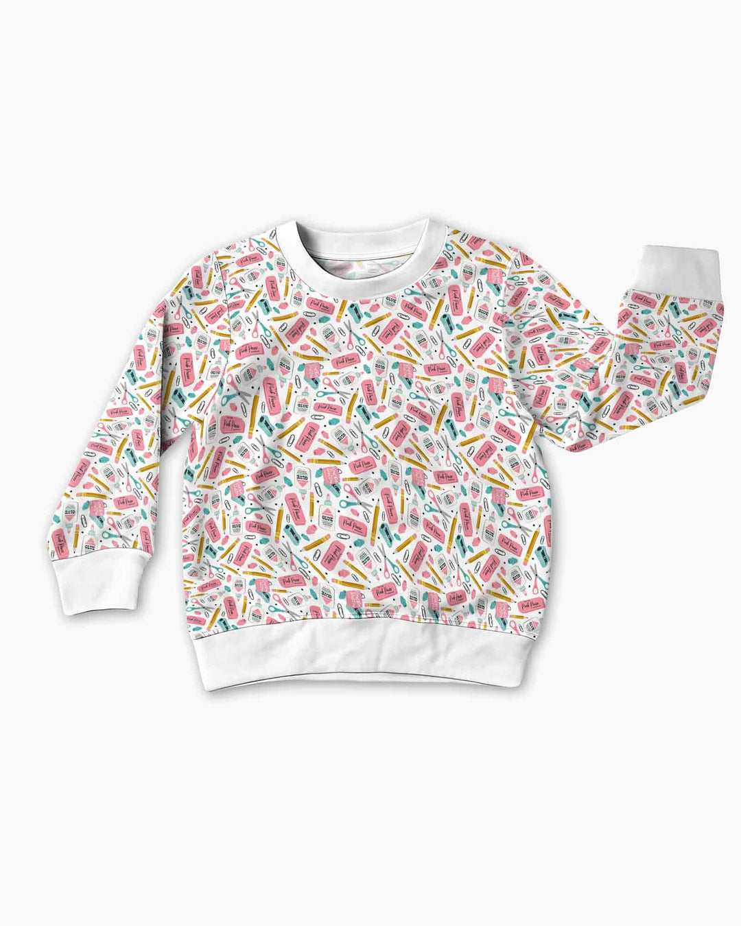 Sweatshirt mit Rundhalsausschnitt aus Bambusfaser