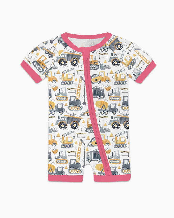 Construction Crew Bamboo Shorty Zippy